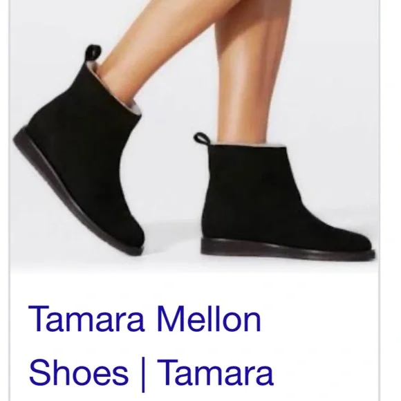 Tamara Mellon suede shearling slip on boot
39 - Picture 1 of 5